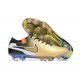 Nike Tiempo Legend 10 Elite FG Low Black White Gold Men Football Boots