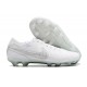 Nike Tiempo Legend 10 Elite FG Low White Men Football Boots