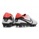 Nike Tiempo Legend 10 Elite FG Low White Red Blue Men Football Boots