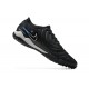 Nike Tiempo Legend 10 Elite TF Black Blue Men Low Football Boots