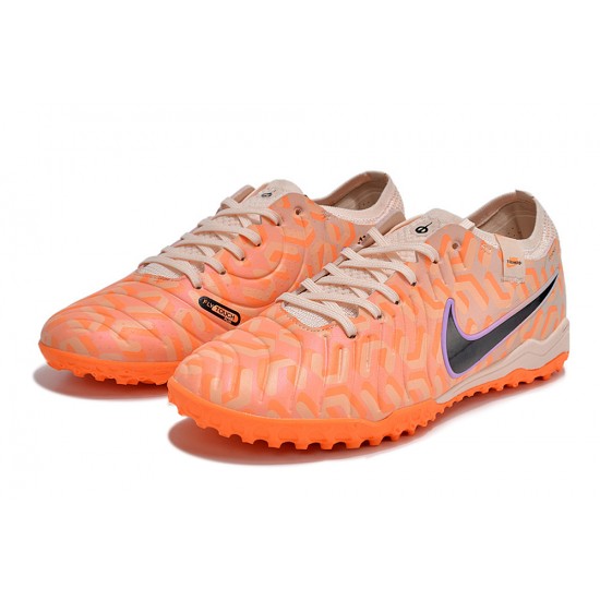 Nike Tiempo Legend 10 Elite TF Low Beige Apricot Men Football Boots