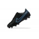 Nike Tiempo Legend 9 Elite FG Black Blue Low Men Football Boots