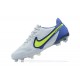 Nike Tiempo Legend 9 Elite FG Black Blue Yellow Grey Low Men Football Boots