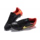 Nike Tiempo Legend 9 Elite FG Black Gold Orange Low Men Football Boots