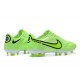 Nike Tiempo Legend 9 Elite FG Black Green Light/Green Low Men Football Boots