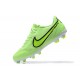 Nike Tiempo Legend 9 Elite FG Black Green Light/Green Low Men Football Boots