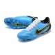 Nike Tiempo Legend 9 Elite FG Low Black White Blue Men Football Boots