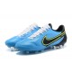 Nike Tiempo Legend 9 Elite FG Low Black White Blue Men Football Boots