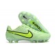 Nike Tiempo Legend 9 Elite FG Low Green Men Football Boots