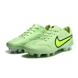 Nike Tiempo Legend 9 Elite FG Low Green Men Football Boots
