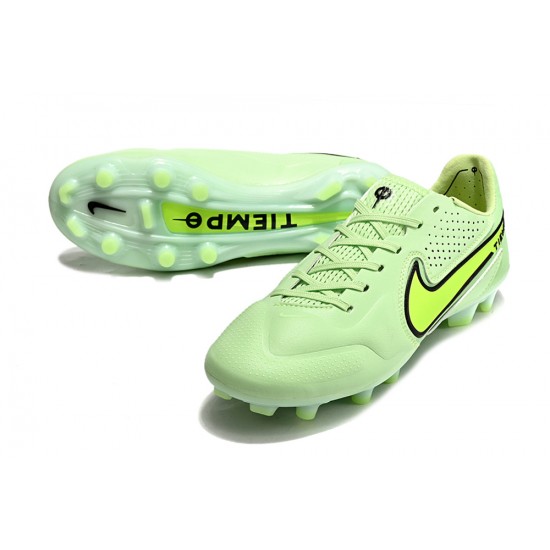 Nike Tiempo Legend 9 Elite FG Low Green Men Football Boots