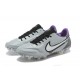 Nike Tiempo Legend 9 Elite FG Low Grey Purple Men Football Boots