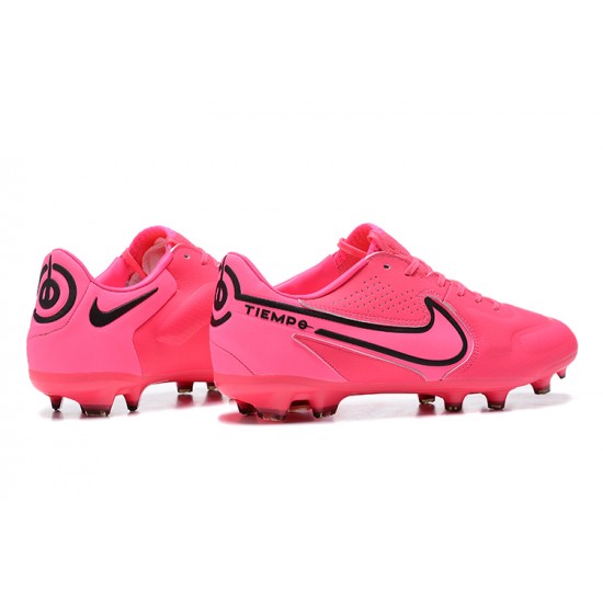 Nike Tiempo Legend 9 Elite FG Low Pink Men Football Boots