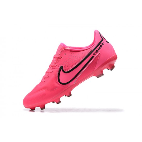 Nike Tiempo Legend 9 Elite FG Low Pink Men Football Boots