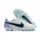 Nike Tiempo Legend 9 Elite FG Low White Purple Blue Men Football Boots