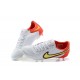 Nike Tiempo Legend 9 Elite FG Orange Yellow Black White Low Men Football Boots