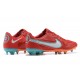 Nike Tiempo Legend 9 Elite FG Red Orange White Green Low Men Football Boots