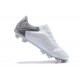 Nike Tiempo Legend 9 Elite FG White Silver Grey Low Men Football Boots