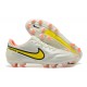 Nike Tiempo Legend 9 Elite FG Yellow Black Orange Low Men Football Boots