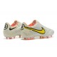 Nike Tiempo Legend 9 Elite FG Yellow Black Orange Low Men Football Boots