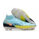 Nike Phantom GT Elite Dynamic Fit FG High Blue Yellow Black Men Football Boots