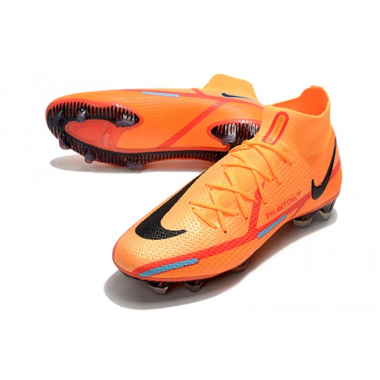 Nike Phantom GT Elite Dynamic Fit FG High Orange Red Men Football Boots
