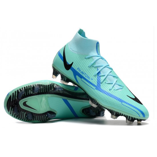 Nike Phantom GT Elite Dynamic Fit FG High Turqoise Blue Men Football Boots