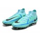 Nike Phantom GT Elite Dynamic Fit FG High Turqoise Blue Men Football Boots