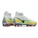 Nike Phantom GT Elite Dynamic Fit FG High White Green Black Men Football Boots