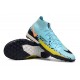 Nike Phantom GT Elite Dynamic Fit TF High Black Turqoise Yellow Men Football Boots