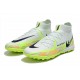 Nike Phantom GT Elite Dynamic Fit TF High Grey Green Men Football Boots