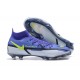 Nike Phantom GT2 Dynamic Fit Elite FG Blue Yellow White High Men Football Boots