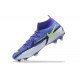 Nike Phantom GT2 Dynamic Fit Elite FG Blue Yellow White High Men Football Boots