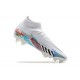 Nike Phantom GT2 Dynamic Fit Elite FG White Orange Blue Black High Men Football Boots