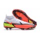 Nike Phantom GT2 Elite DF FG White Orange Yellow Black High Men Football Boots