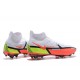 Nike Phantom GT2 Elite DF FG White Orange Yellow Black High Men Football Boots