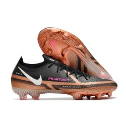 Nike Phantom GT Elite FG Low Black Brown Men Football Boots