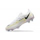 Nike Phantom GT2 Elite FG Black White Yellow Low Men Football Boots