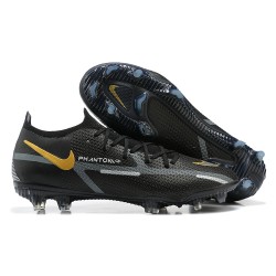 Nike Phantom GT2 Elite FG Gold Black White Low Men Football Boots