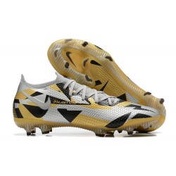 Nike Phantom GT2 Elite FG Gold Gray Black Low Men Football Boots