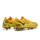 Nike Phantom GT2 Elite FG Gold Yellow Black Low Men Football Boots