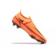 Nike Phantom GT2 Elite FG Orange Black Red Low Men Football Boots