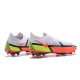 Nike Phantom GT2 Elite FG White Orange Yellow Black Low Men Football Boots