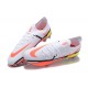 Nike Phantom GT2 Elite FG White Orange Yellow Black Low Men Football Boots