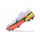 Nike Phantom GT2 Elite FG White Orange Yellow Black Low Men Football Boots