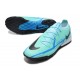 Nike Phantom GT2 Elite TF Low Turqoise Blue Black Men Football Boots