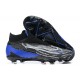Nike Phantom GX Elite DF Link FG Black White Blue High Football Boots Men