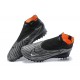 Nike Phantom GX Elite DF Link TF Gray Black High Football Boots Men