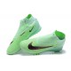 Nike Phantom GX Elite DF Link TF Green Black Light/Green High Football Boots Men