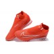 Nike Phantom GX Elite DF Link TF Red White High Football Boots Men